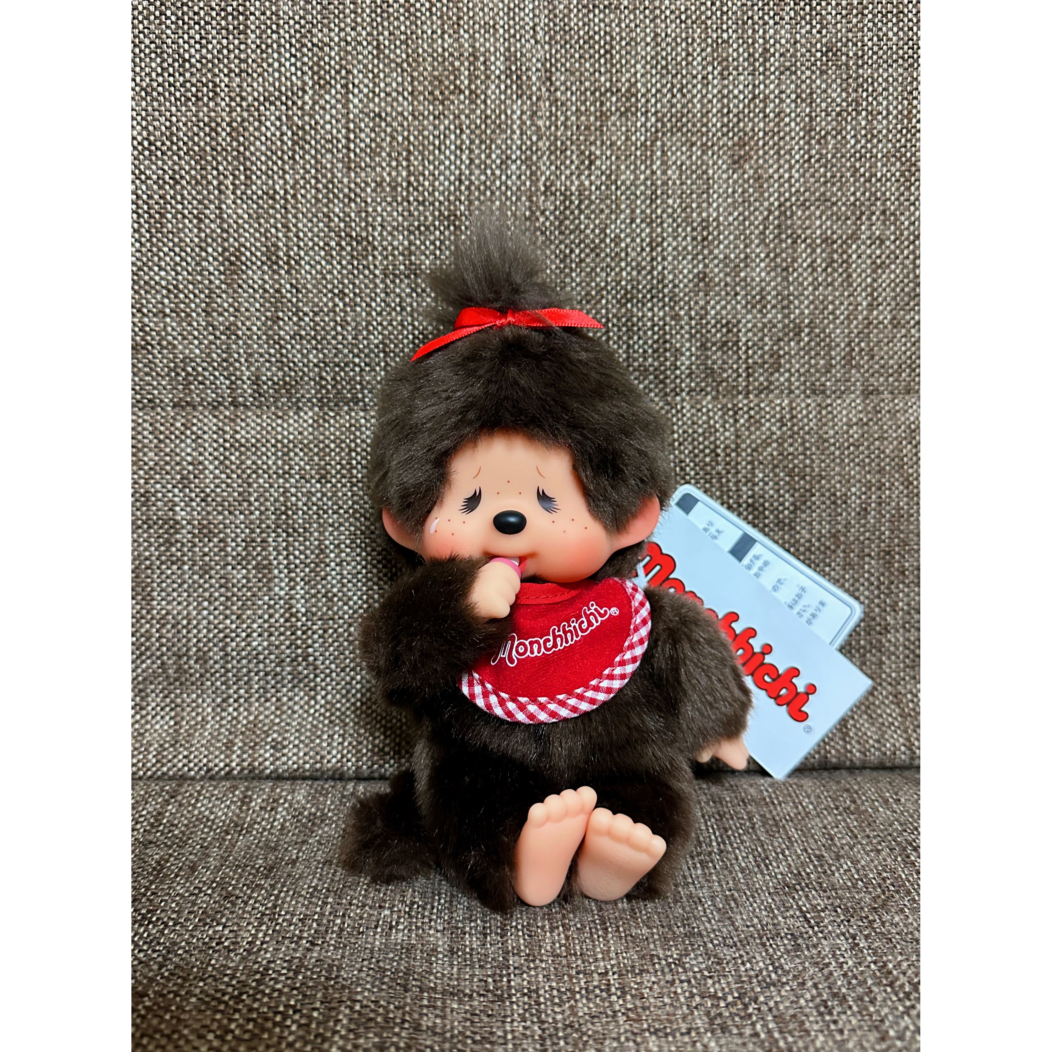일본수입 오리지널 몬치치 키링 - 정품 베비치치 인형 키홀더 마스코트 피규어 베이비 고급, 1개, 울보몬치치 49,900원