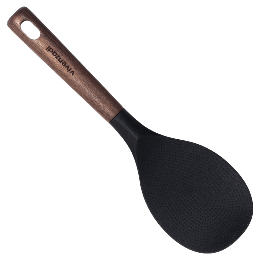 비벤자디 월넛 실리콘 주걱, 블랙, 1개 5,900원