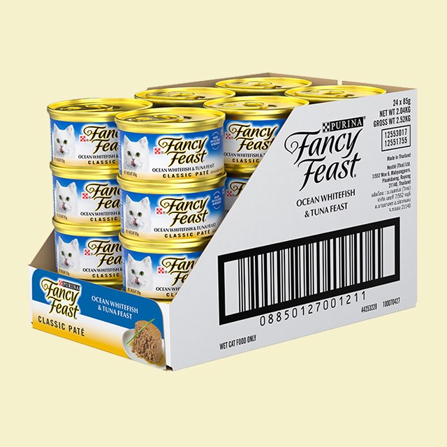 팬시피스트 화이트라벨 참치와 흰살생선 주식캔 24캔 35,600원