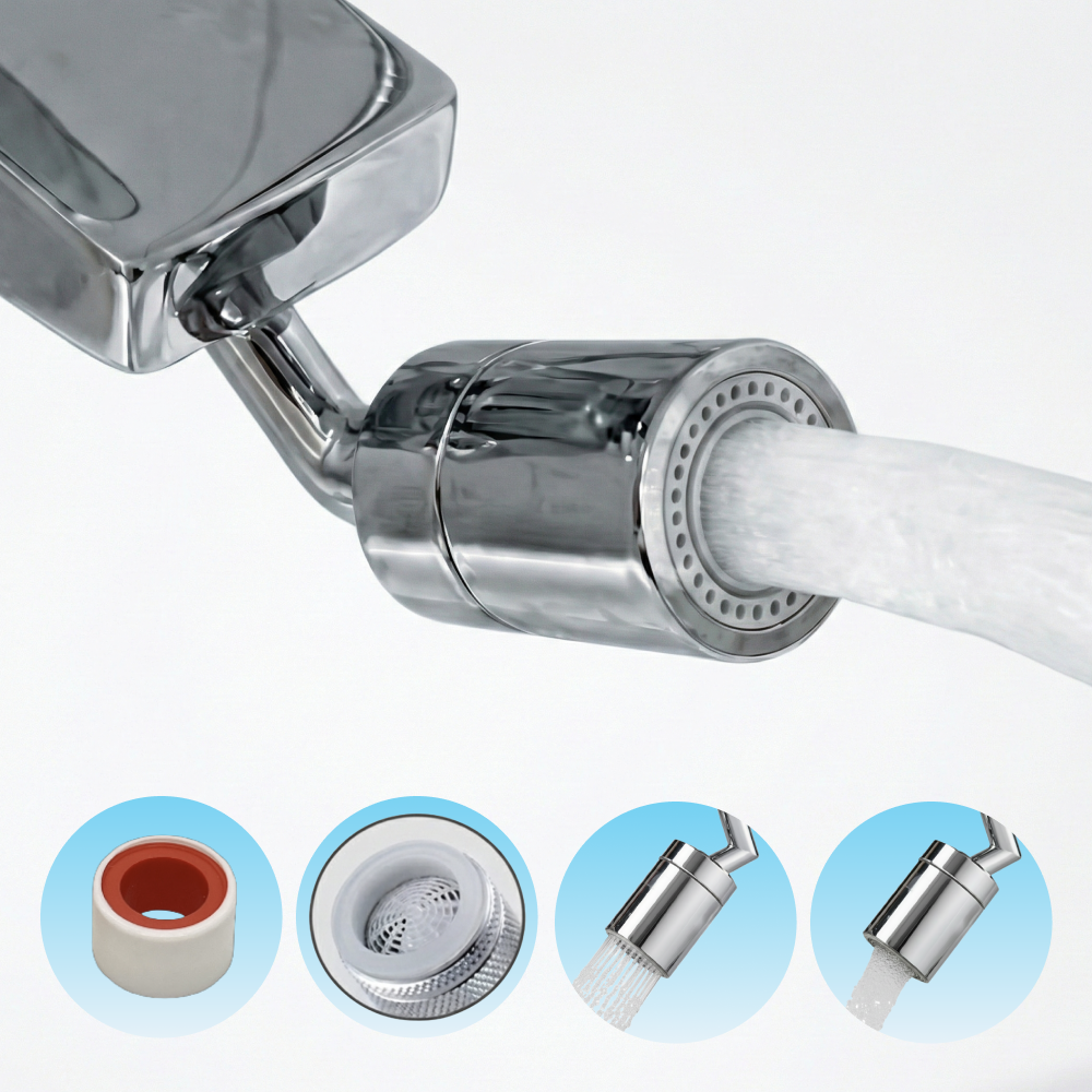 자파믹스 720도 만능 수도꼭지 각도조절 회전 수전 워터탭 6,580원