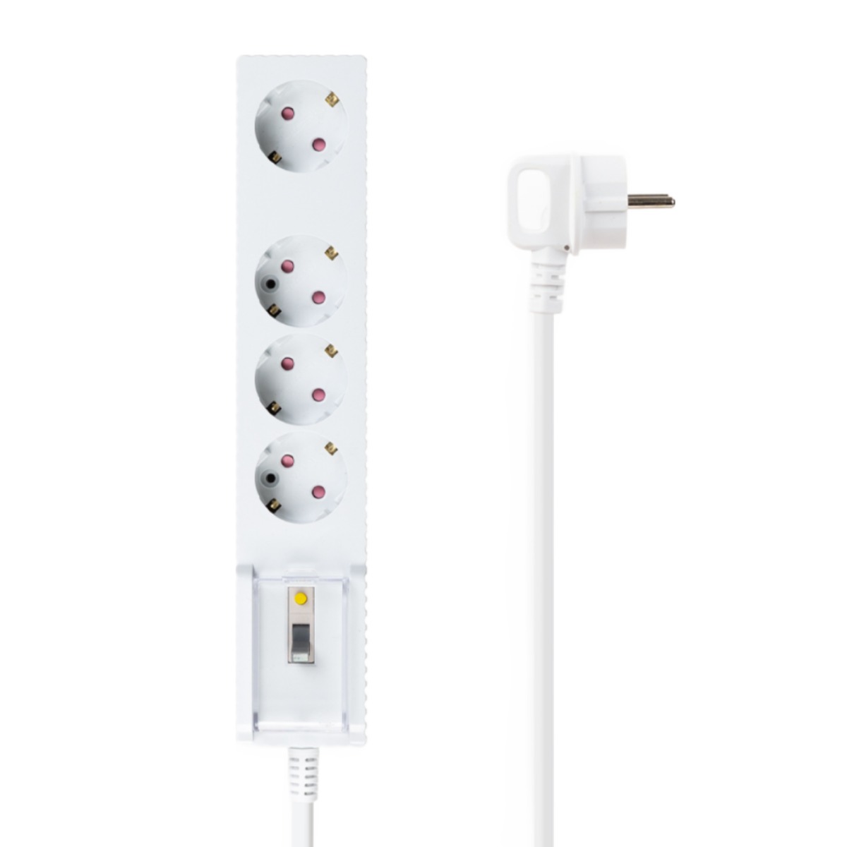 1+1 파워존 웨이브 4000W 고용량 누전차단 멀티탭 4구 50cm 1.5m 3m 5m 7m, 2개, 화이트, 7m 118,450원