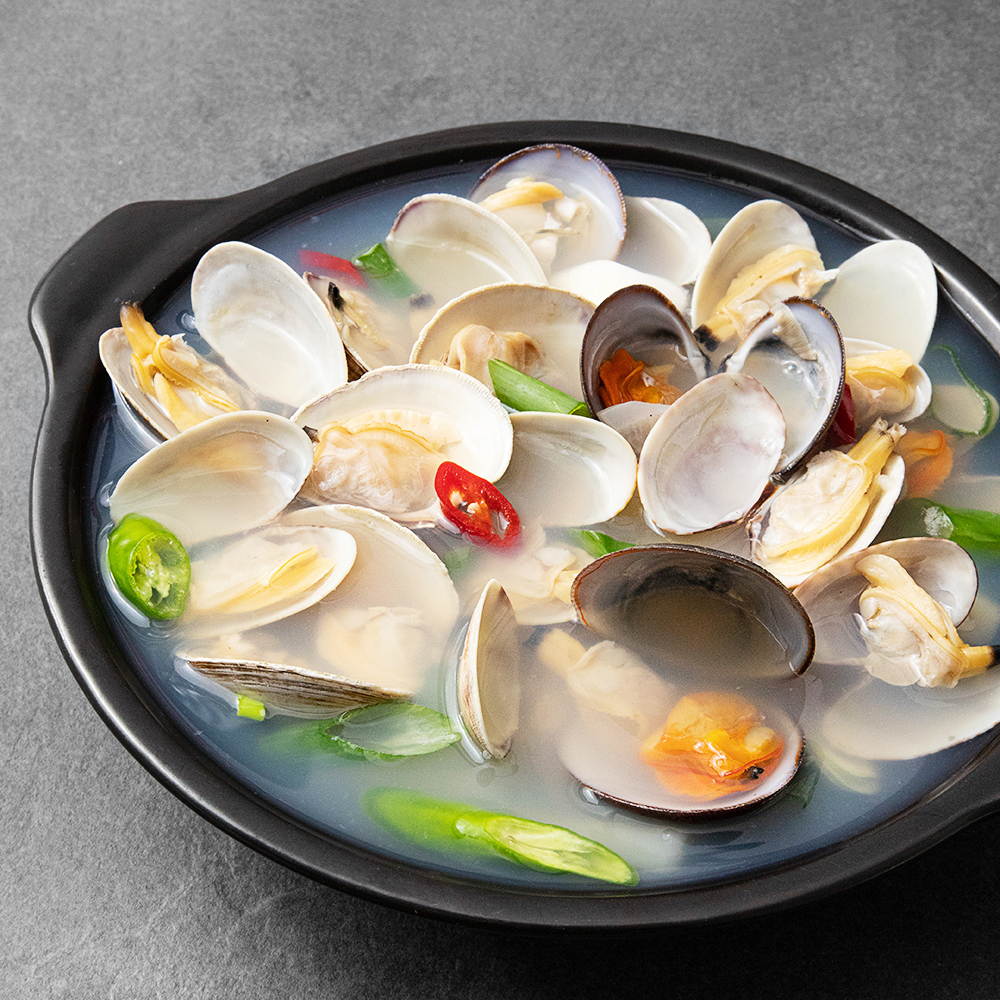 바다자리 모둠조개탕 밀키트 2~3인분 550g, 550g, 1개 15,500원