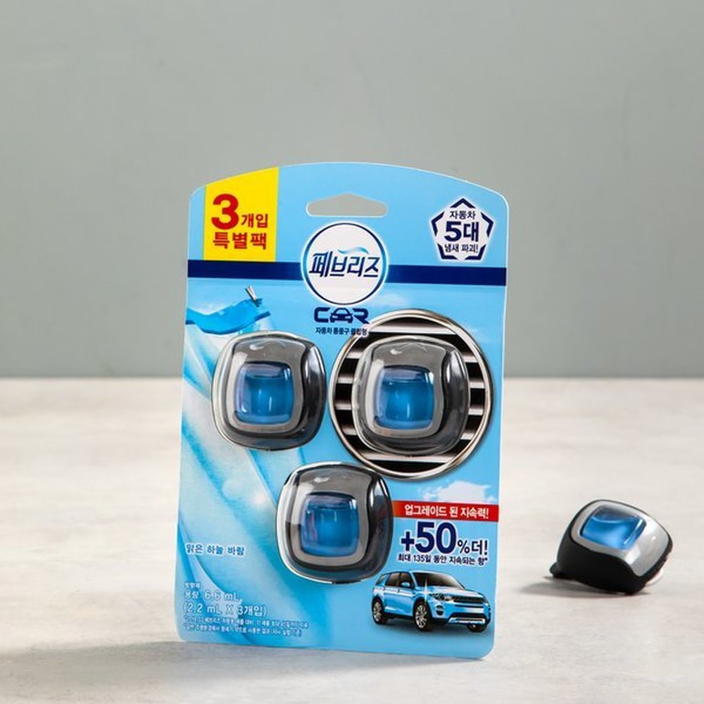 페브리즈 차량용 방향제 3개입(2mLx3)(맑은하늘바람) 24,240원