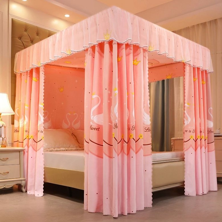 사각 난방텐트 방한텐트 원터치 로티캠프 실내 커튼형 모기장 일체형 패브릭 기숙사 방한탠트 암막 우풍 싱글퀸 74,900원