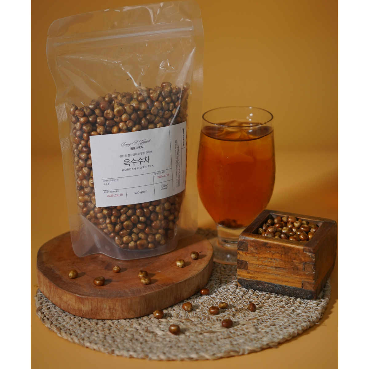 [국산 100%] 전통방식으로 볶아 구수함이 가득한 통 옥수수차 8,700원