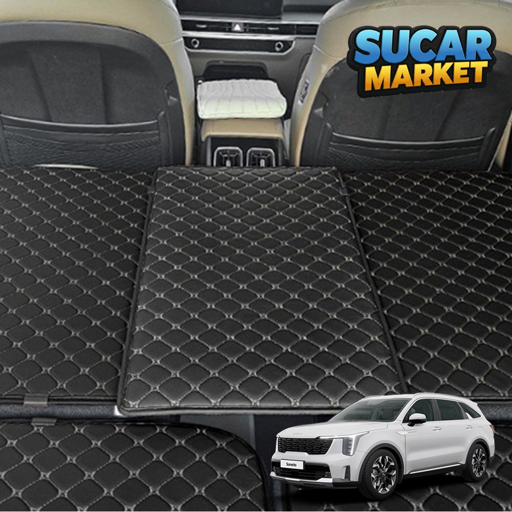 카구차 더뉴 쏘렌토 MQ4 페이스리프트 프리미엄 차박 평탄화매트 고강도 틈새연결 확장보드 바닥 트렁크 24,900원