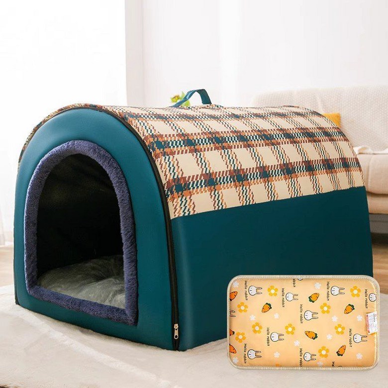 대형견 겨울철 보온용 개집초대형 애완 동굴하우스 숨숨집 38,700원