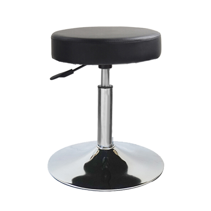 21세기트랜드 009B 심플리 원형 진료 스툴 저소음 바퀴 작업의자, 009 등무 원판다리-블랙 42,500원