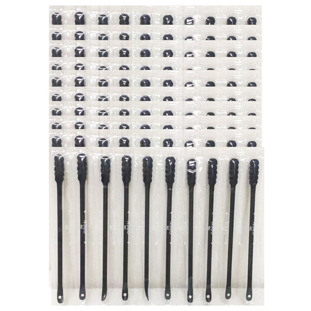 블랙 피지면봉 압출 면봉 개별포장, 100개, 1개입 6,390원