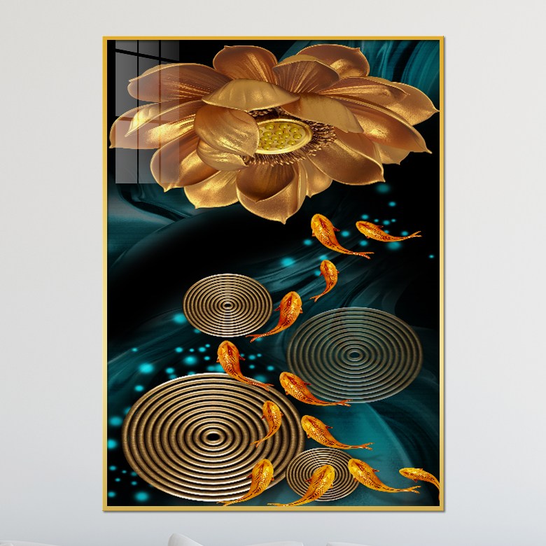 아트블루 풍수에 좋은 그림 황금 잉어 구어도 물고기 액자, 5_구어도_Q 48,900원