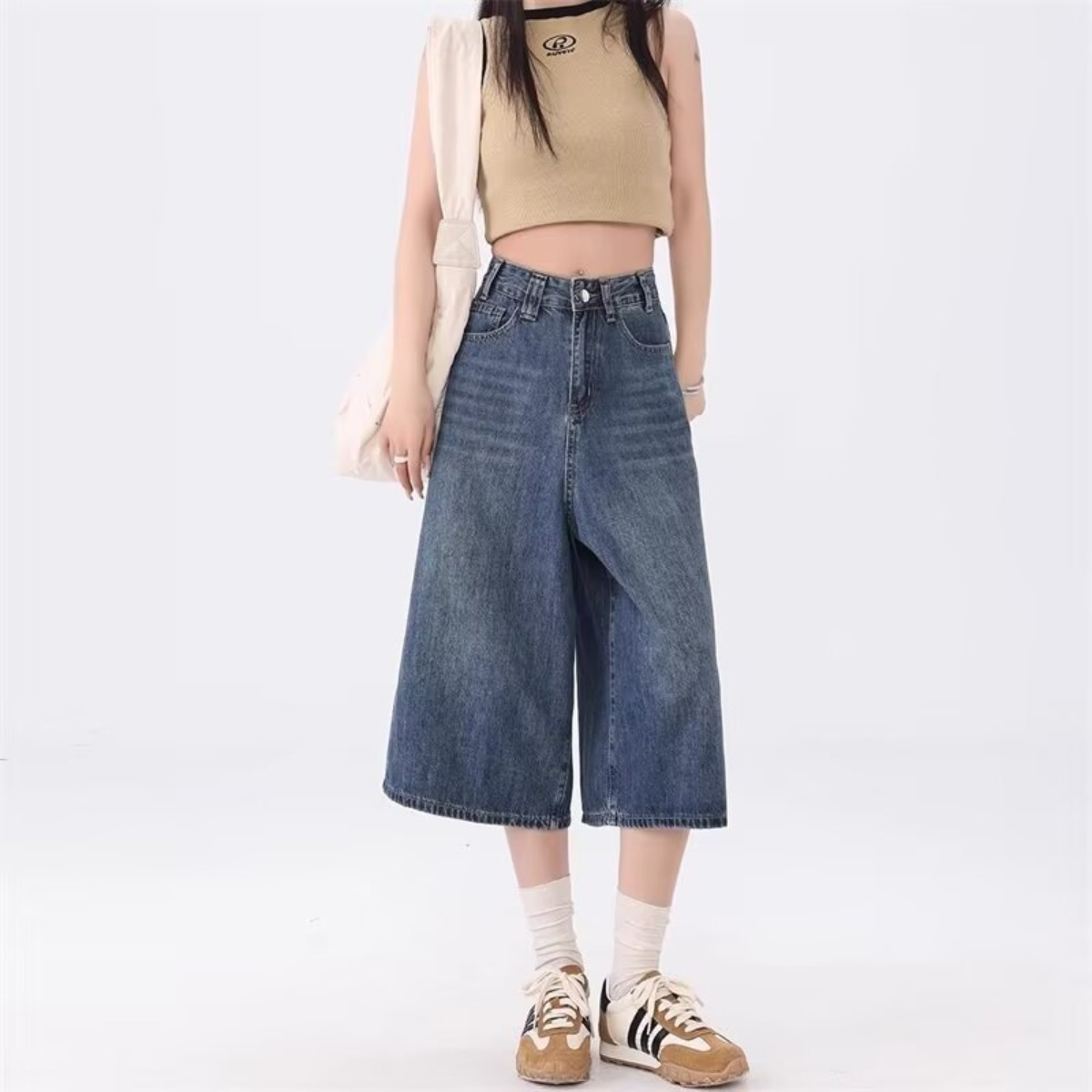 어반 루즈 데님 버뮤다 팬츠 24,900원