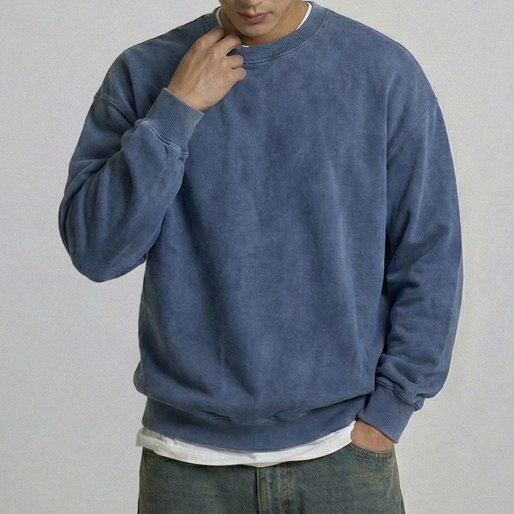 문컬렉션 쭈리 남녀공용 무지 피그먼트 맨투맨, 현재가 23,310원