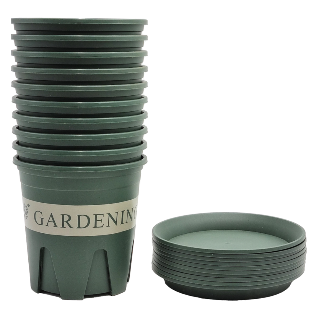 가든잇 가드닝 플라스틱 슬릿화분 + 슬릿받침 세트 11,500원