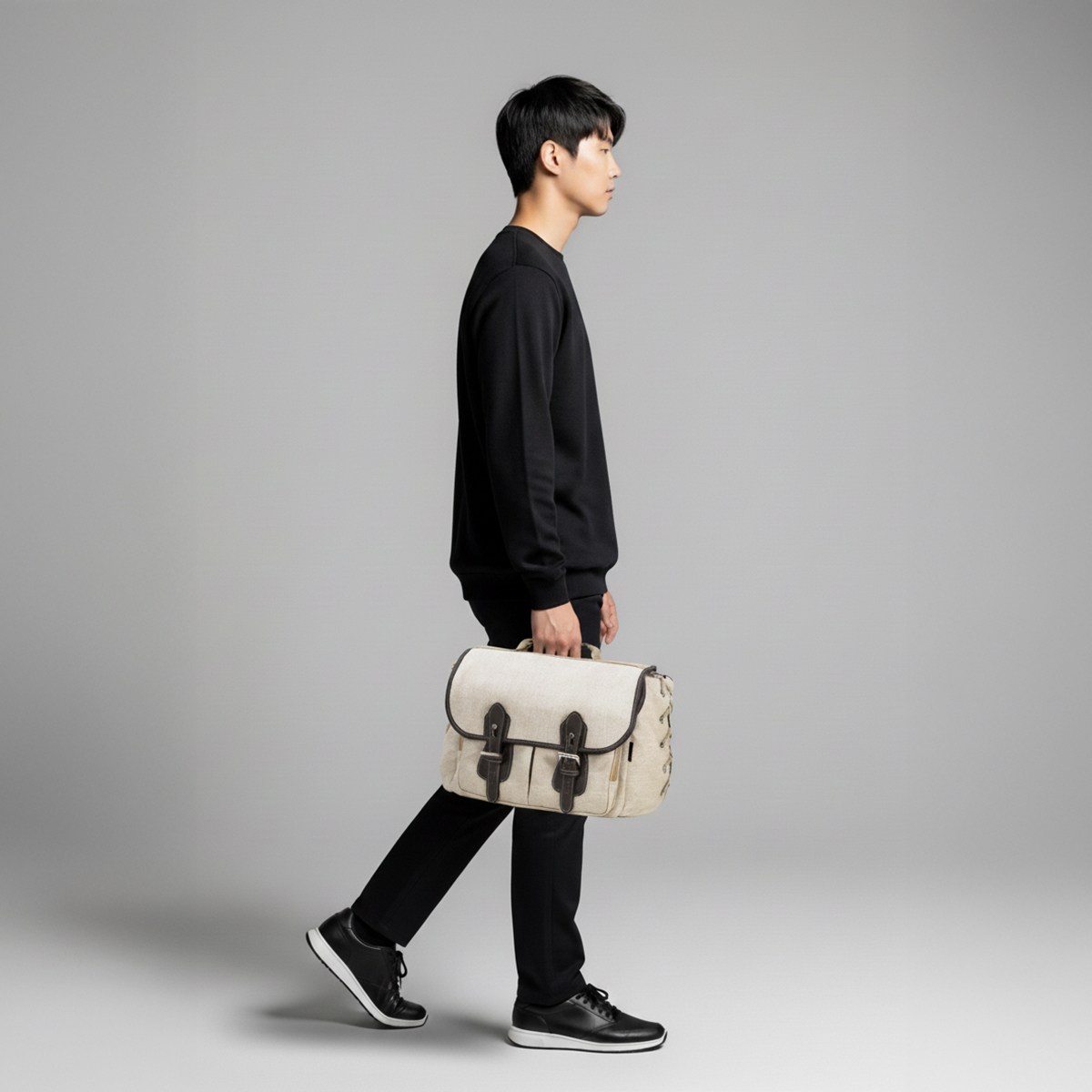 라이징 Lightbreeze 토트백 린넨가방 카메라 숄더백 (색상선택가능 블랙, 브라운, 베이지) 42,000원