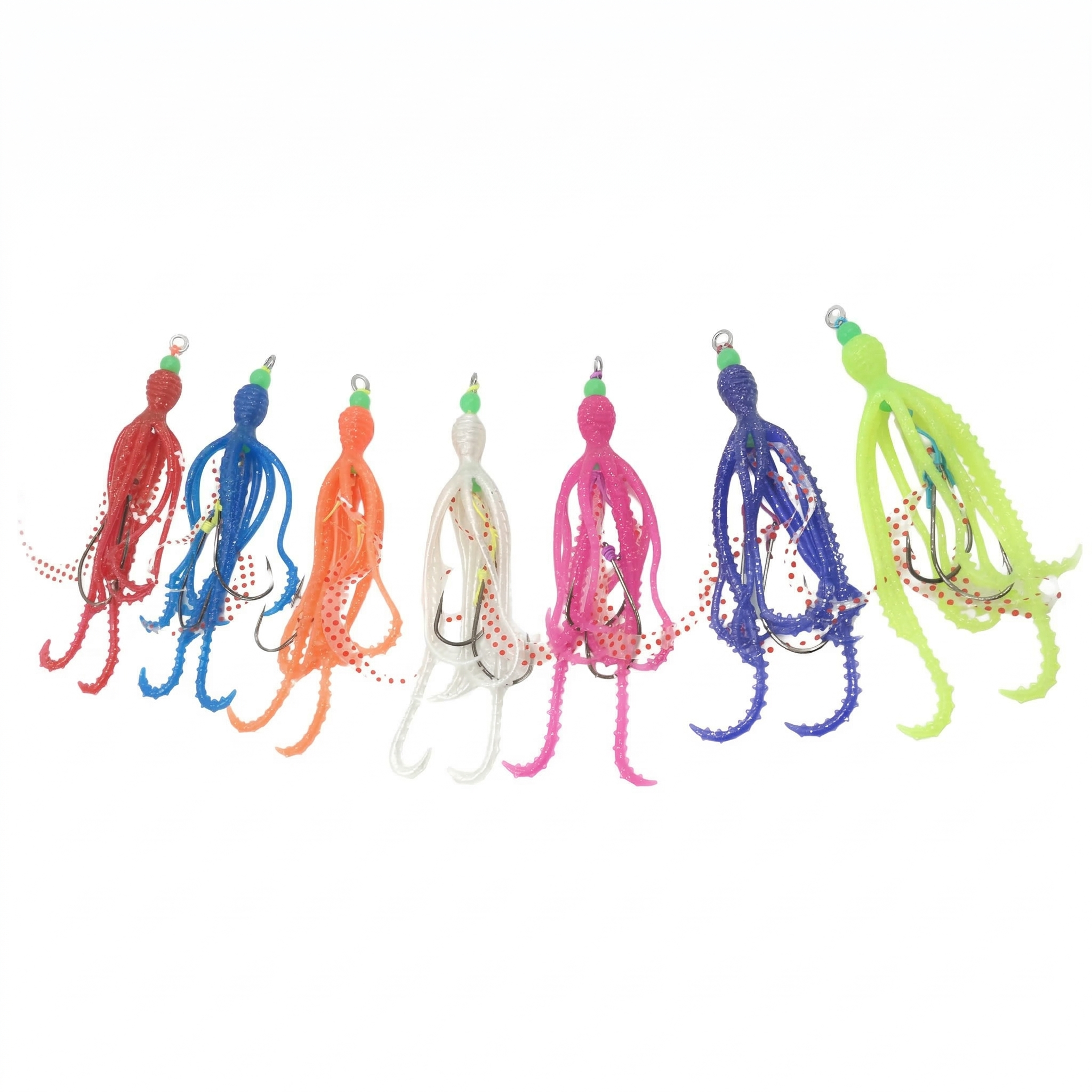 25년 칠공주 UV 대구 바늘 24호 타코웜 훅 세트, 1세트, 7개입 26,900원