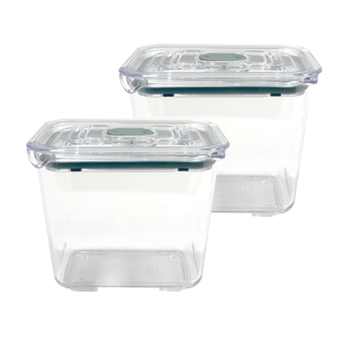 [프리파라] 브루클린 2-5호(990ml) 2개 세트 (그린) / 스마트 래치락 밀폐용기 반찬통 30,900원