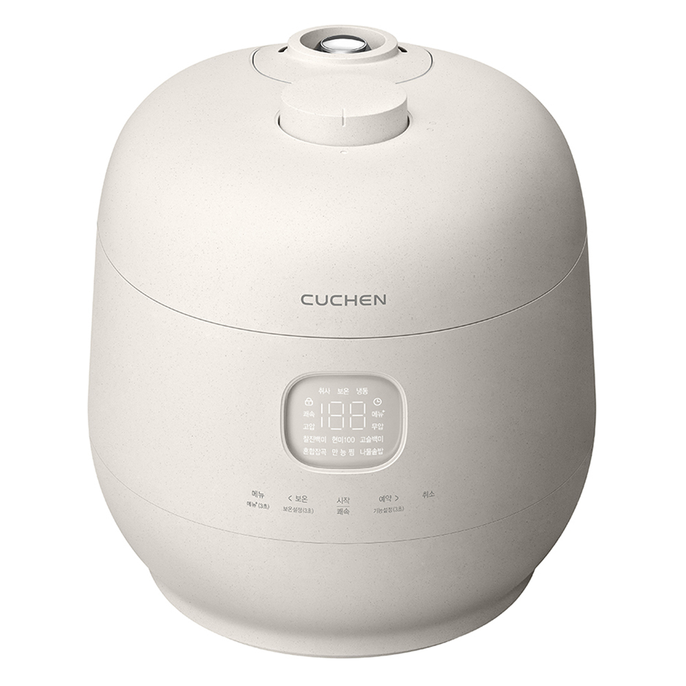 쿠첸 브레인 풀스테인리스 듀얼프레셔 IH 써모가드 전기압력밥솥 10인용, CRT-TWS1030W, WHITE 268,000원