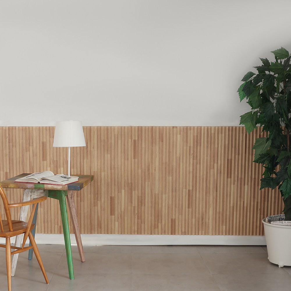 붙이는 반달형 템바보드 템파 침대헤드쿠션 셀프인테리어 폼블럭 보온단열 집꾸미기, 1개, 멀바우원목 9,900원