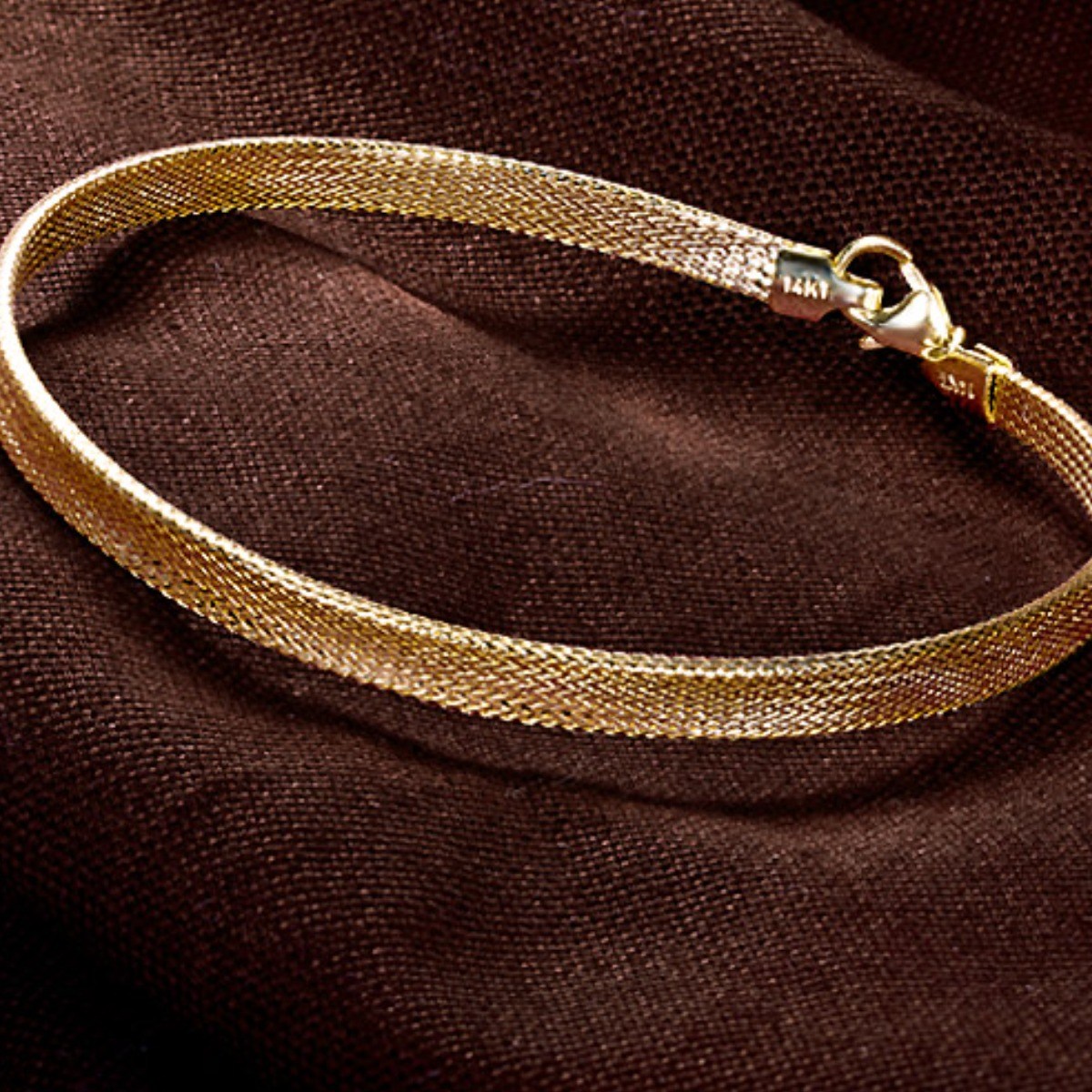 골드앤 14K 메쉬 스네이크 라인 팔찌 데일리 뱀줄 레이어드 팔찌 440,100원