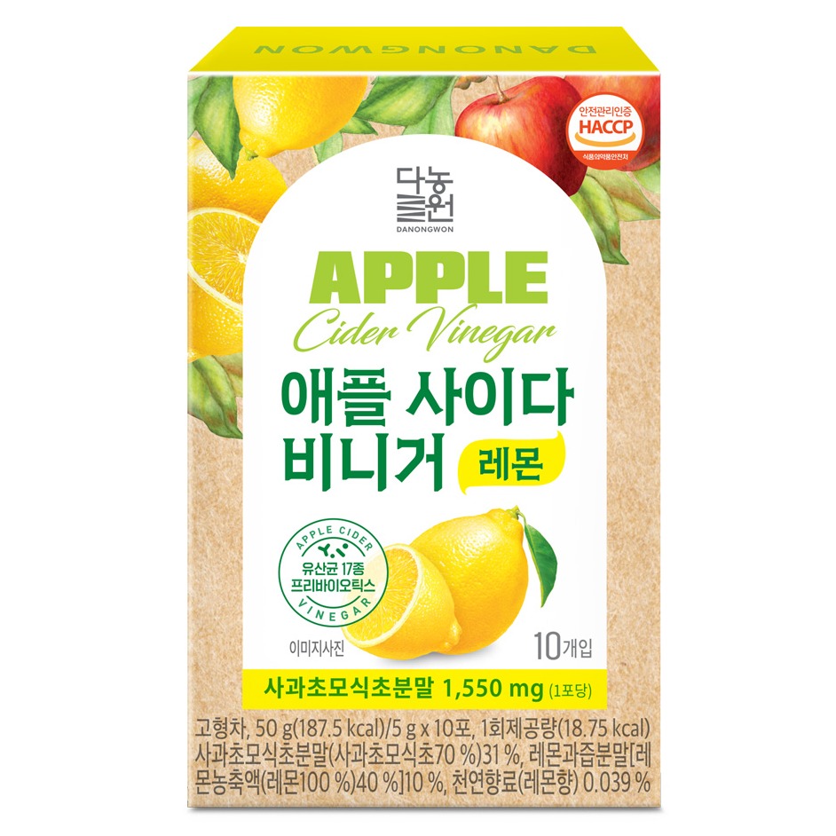 다농원 애플사이다비니거 레몬맛 10p 3,900원