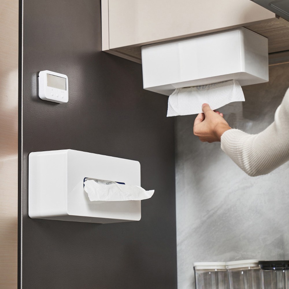 21세기트랜드 티슈팡 자동 높낮이 자석 벽부착 휴지 케이스, 1개, 화이트 대형 16,500원