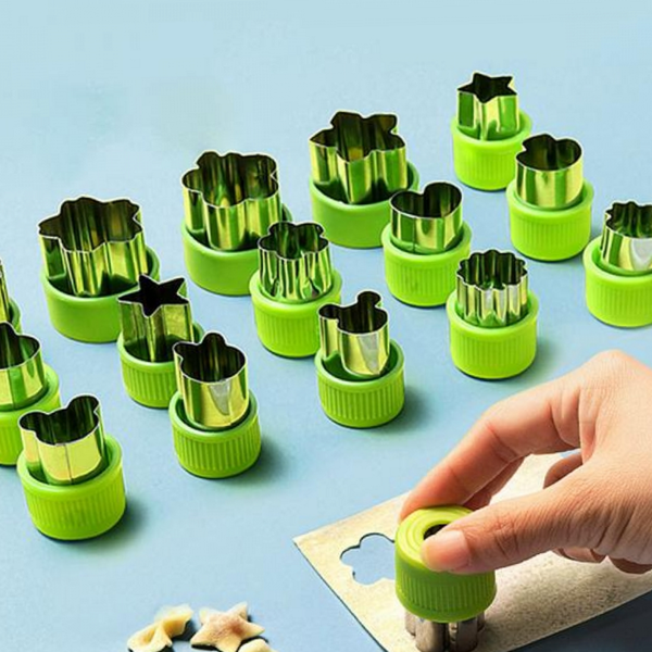 쿠키 커터 어린이 베이킹 스테인리스 모양틀 샌드위치 쿠키틀 도시락 만들기 찍기틀 주방 용품 간식 12,360원