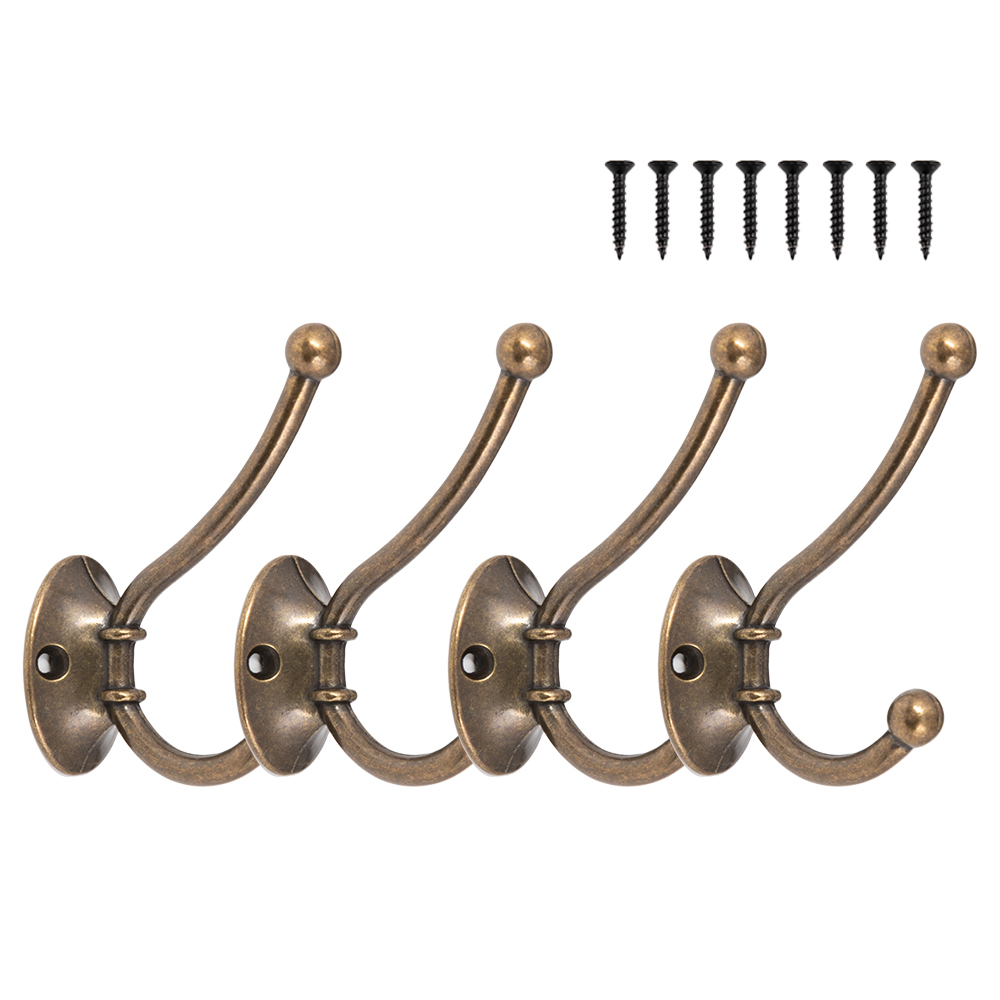 철물대장 사슴뿔 벽옷걸이 4p, 엔틱, 1개 9,800원