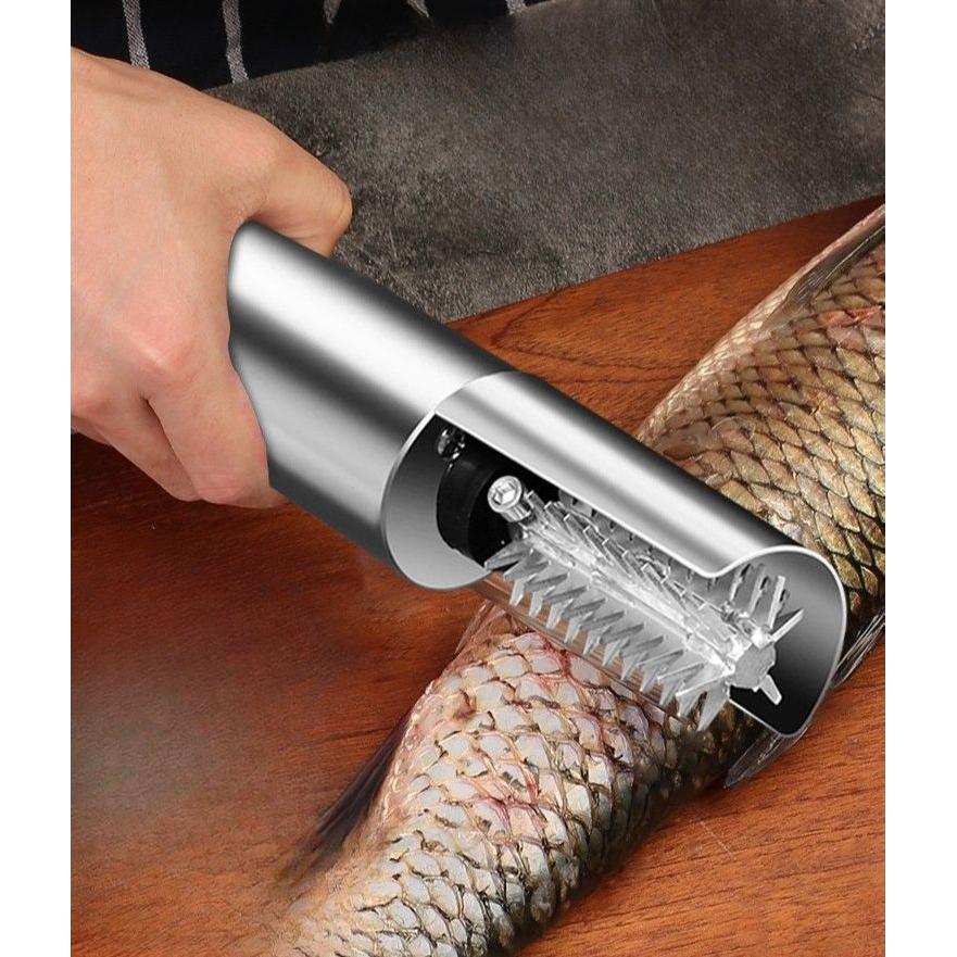 전동 무선 생선비늘 제거기 업소용 물고기 일식집 스크래핑 수산물 비늘 스크래퍼 손질 기계 44,700원