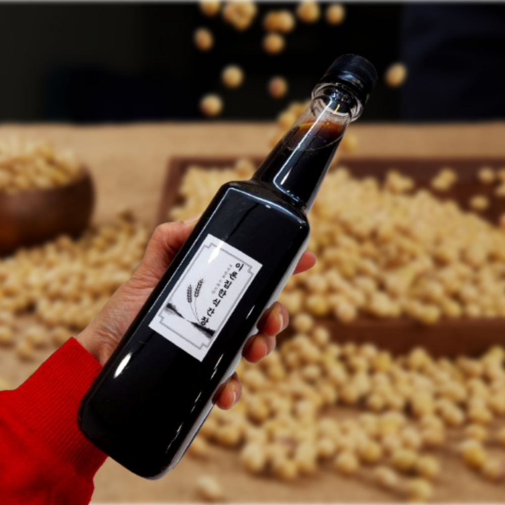 이론집 국산콩100% 전통 조선간장국간장 시골조선간장 조선간장집간장 재래식 한식간장, 2개, 500ml 15,300원