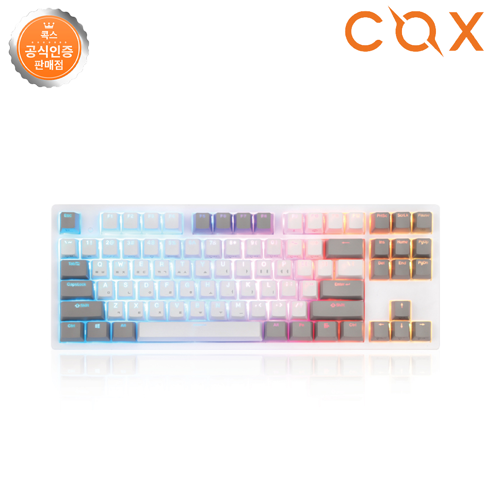 COX 콕스 엔데버 텐키리스 RGB PBT 방수 유선 텐키리스 키보드 143,000원