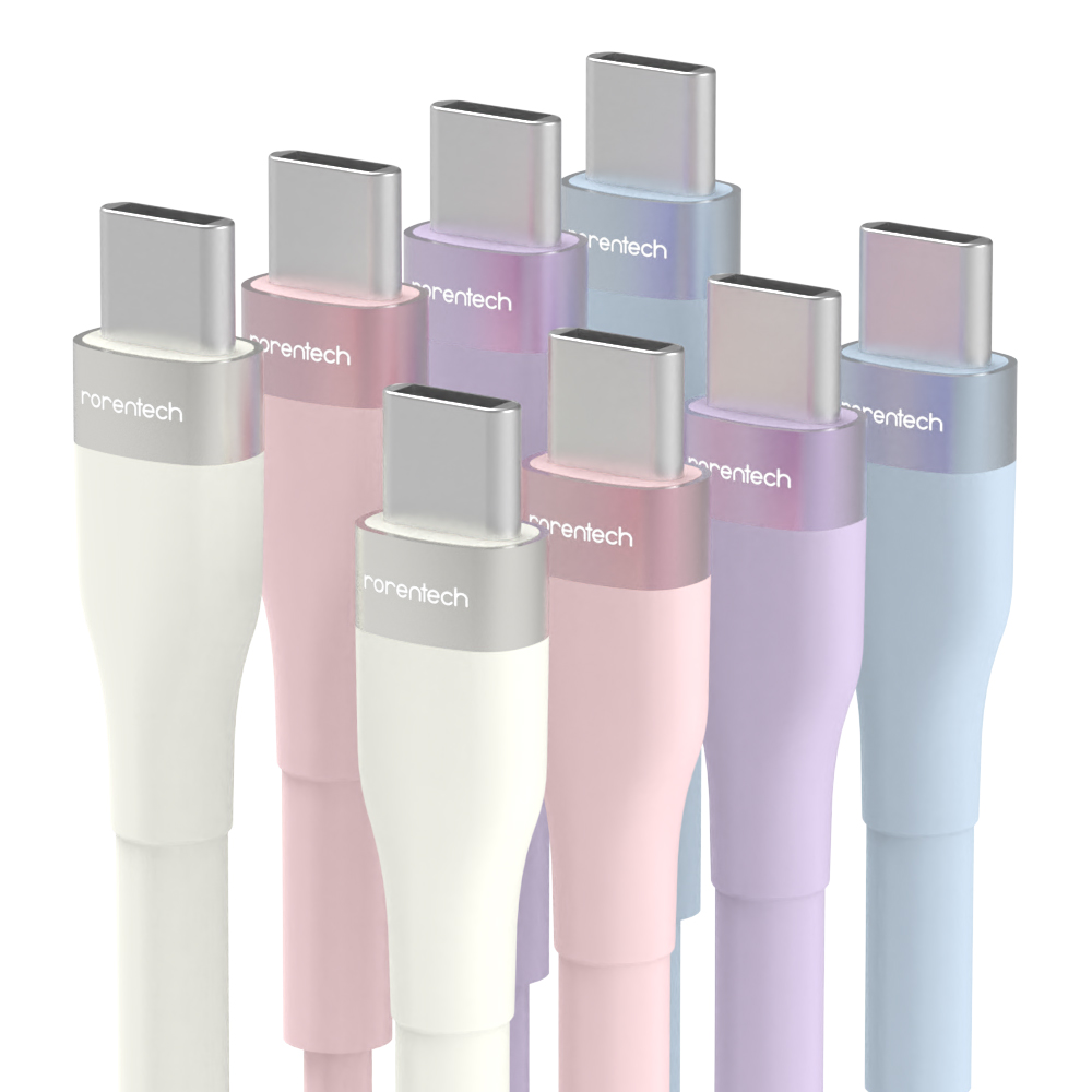 로랜텍 60W PD 파스텔 C to C 초고속충전 케이블 6,590원