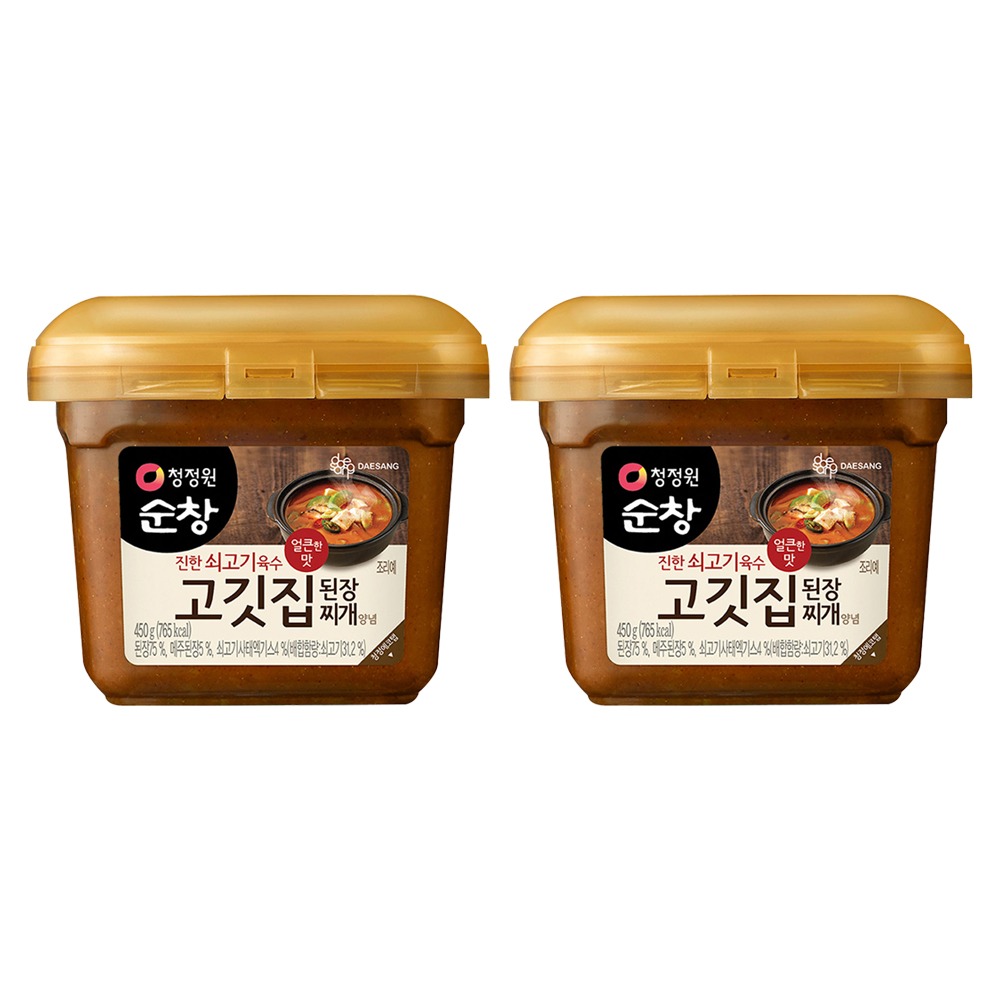 청정원순창 고깃집 된장찌개 양념 9,400원