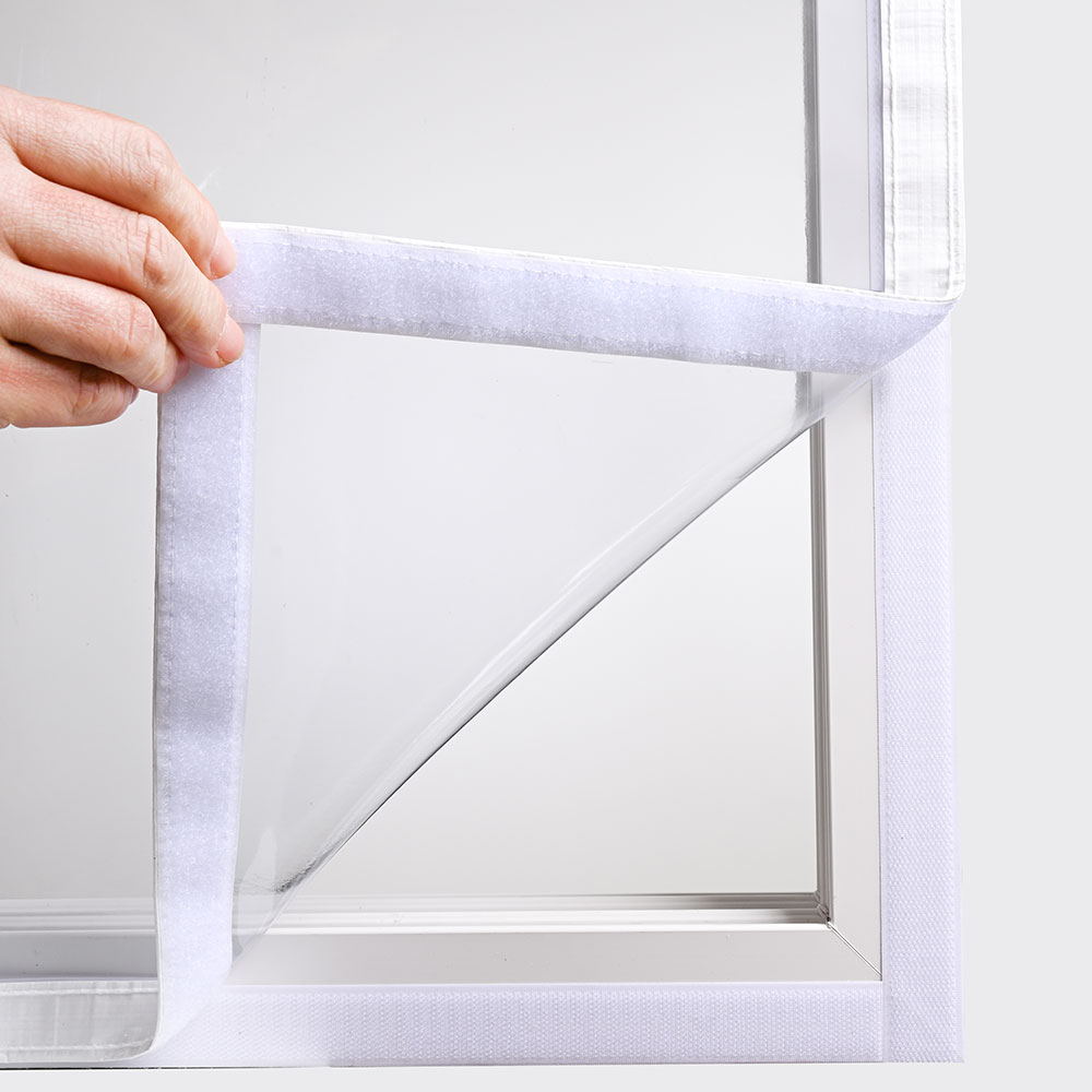 촘촘애 맞춤 봉제 방풍비닐 벨크로 창문 현관 베란다 거실 찬바람 우풍방지 2,270원