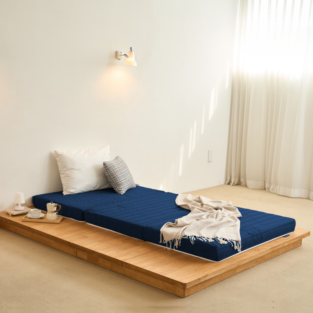 몽스홈 국내 제조 2레이어 3단 접이식 매트리스 313,250원