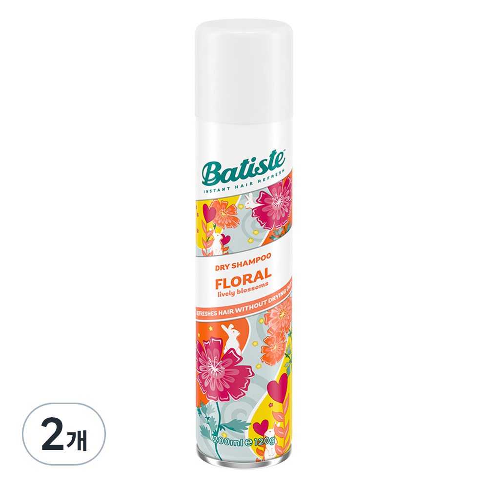 바티스트 드라이샴푸 플로랄, 200ml, 2개 19,800원