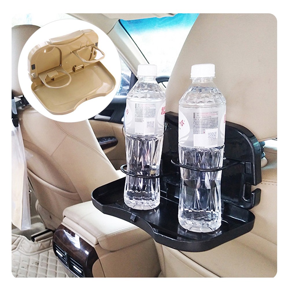 자동차 차량용 뒷좌석 헤드레스트 멀티 컵홀더 테이블 차량용품 태블릿 컵테이블 거치대 2,900원