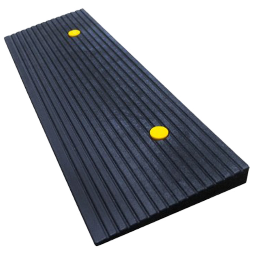 경사로 차량 진입판 문턱 주차장 경사판 발판, 검정, 1개 41,200원