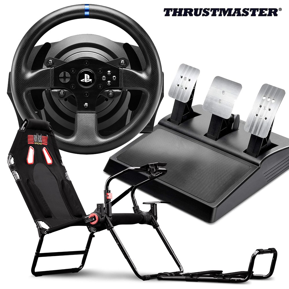 트러스트마스터 T300RS GT에디션 레이싱휠 3패달포함/넥스트레벨 레이싱 GT LITE 레이싱시트 세트 (플스&PC 호환/공식수입정품) 797,000원