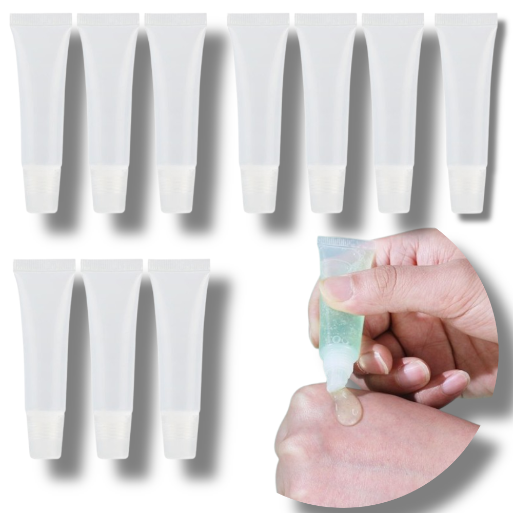 주니니몰 튜브형 공병 15ml 로션 핸드크림 소분 여행용, 10개, 투명 13,800원