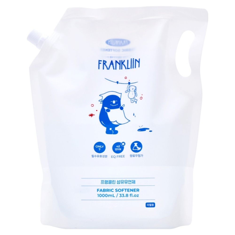 FRANKLIIN 유아용 섬유유연제 리필, 1L, 1개 15,900원