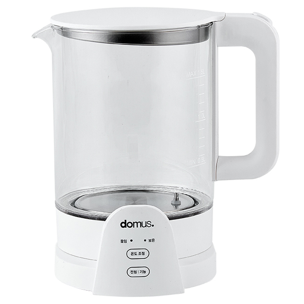 도무스 유리 디지털 보온 전기 티포트 1.5L, DK-HF018 32,800원