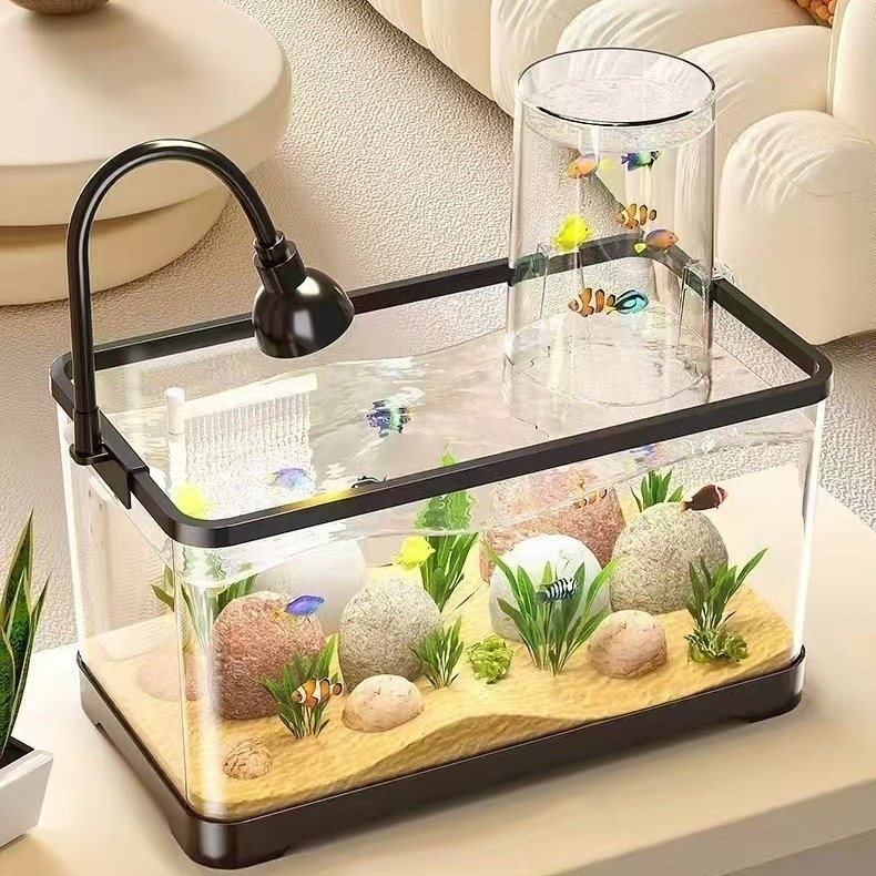 YAPOGI 아크릴 투명 깨지지 않는 생태 어항  조경 물고기어항 부압 어항 36,900원