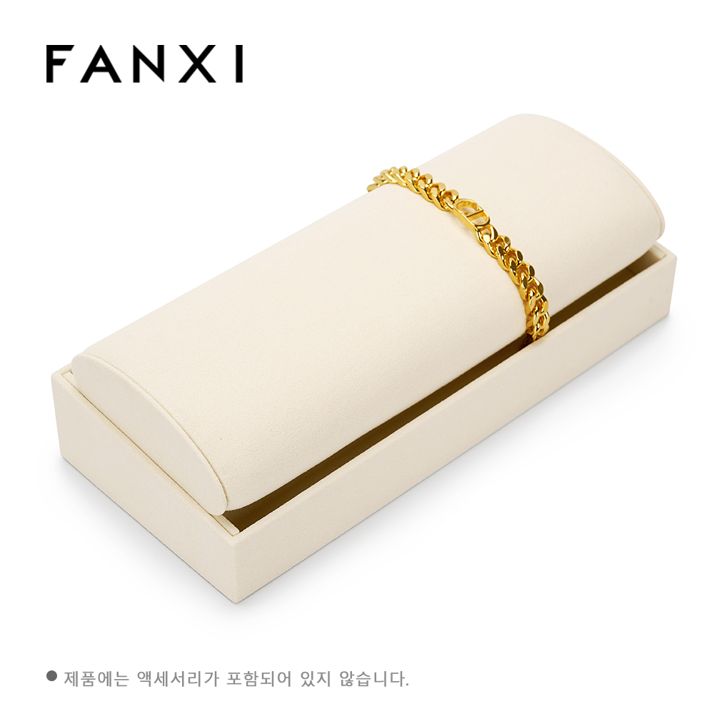 FANXI 심플 고급 악세사리 트레이 베이지색 보석 전시대세트 반지 목걸이 정리함 팔찌 귀걸이 진열대 시계 쿠션 거치대 고급 보석 트레이 스댄드 주얼리 전시회전용 보석매점전용 47,040원