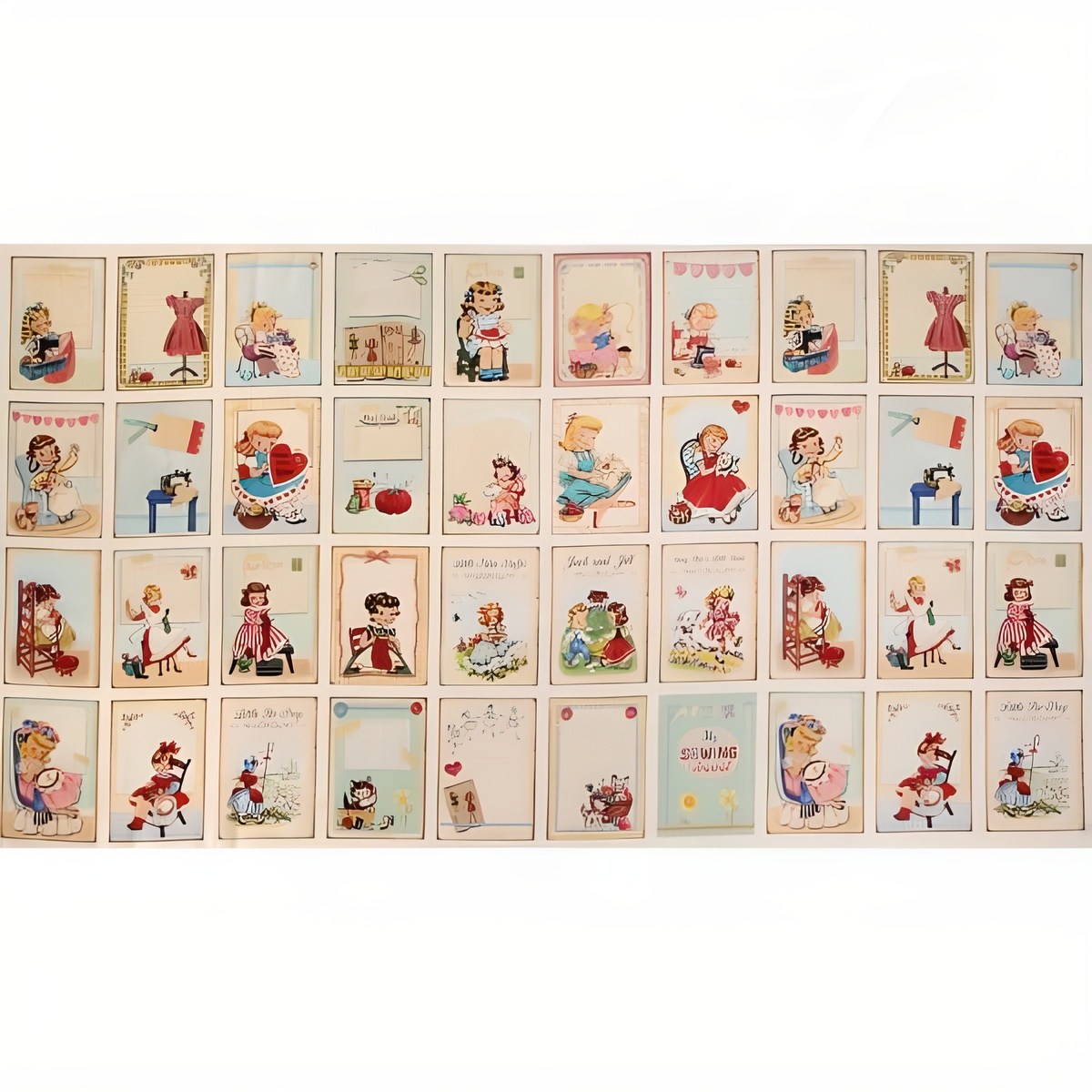 대폭 린넨 빈티지 프린트원단커트지 면혼방 소잉스토리 1커트 12,510원