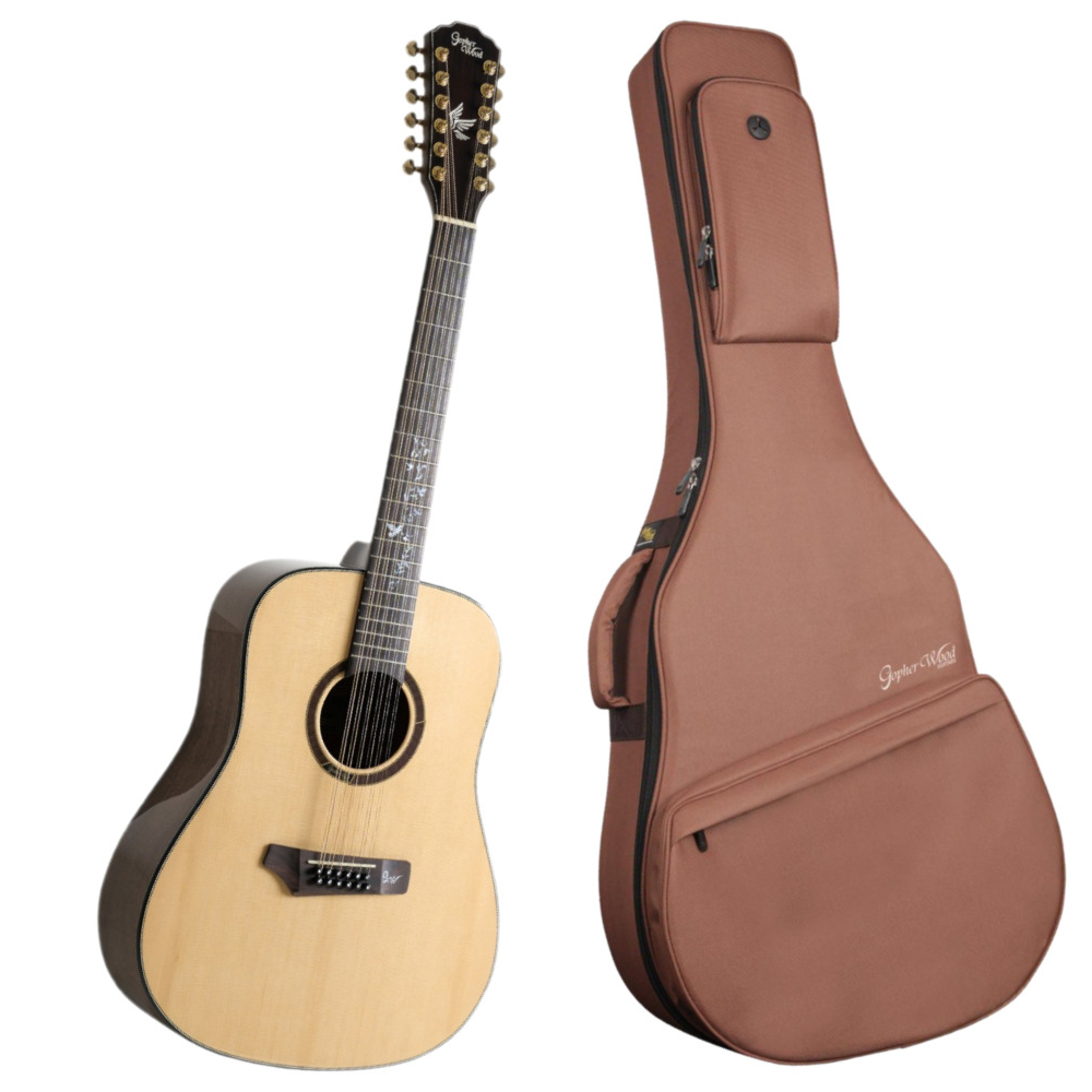 [최다구성품지급] 고퍼우드 i700 12st / 올솔리드 / 드레드넛 / 12현 통기타 국내생산 1,190,000원