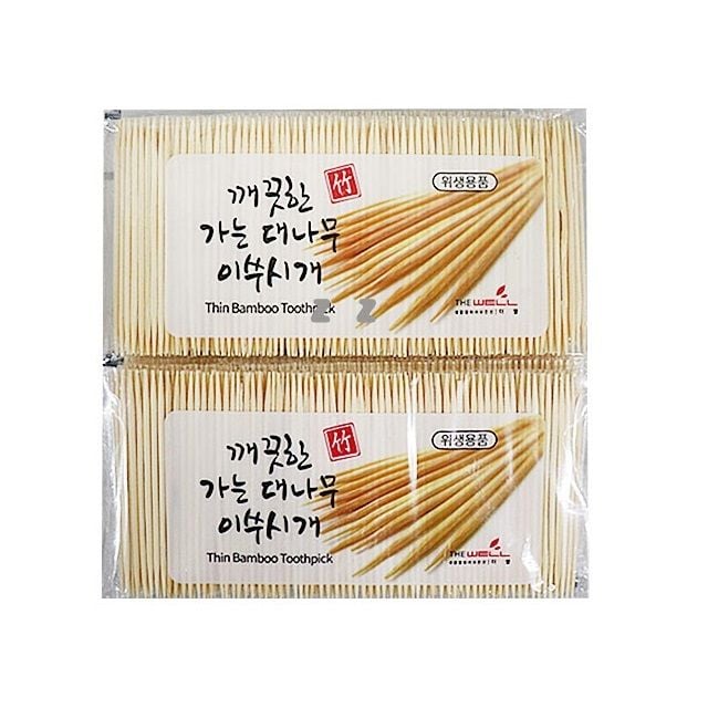 얇은 대나무 이쑤시개 10묶음 요지 과일꽂이 siw+1755aY 3,570원