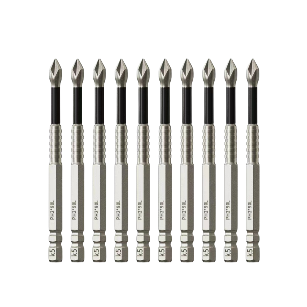 공구PXJ K5 미끄럼 방지 자석 십자 드라이버 드릴 비트 세트, 1세트 13,130원