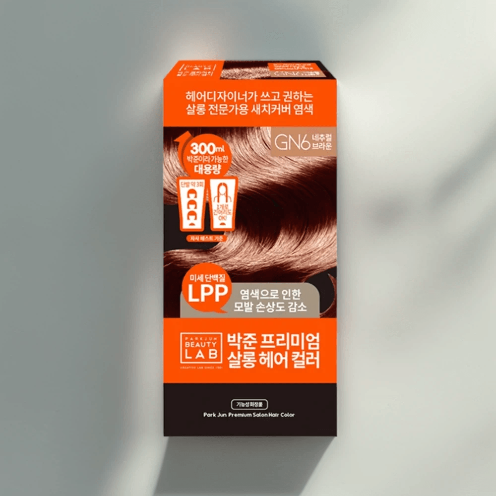 박준뷰티랩 헤어 살롱 대용량 새치커버 컬러 염색약 패키지 300ml 2개 미용실 셀프 염색 33,600원