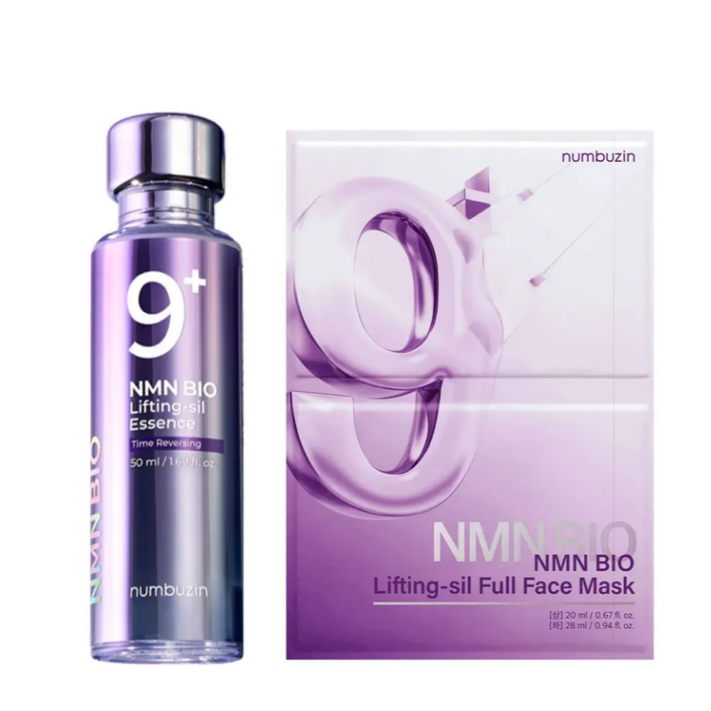 넘버즈인 9번 NMN BIO 리프팅 2종 세트(원액 에센스 + 풀페이스팩), 1개 41,990원