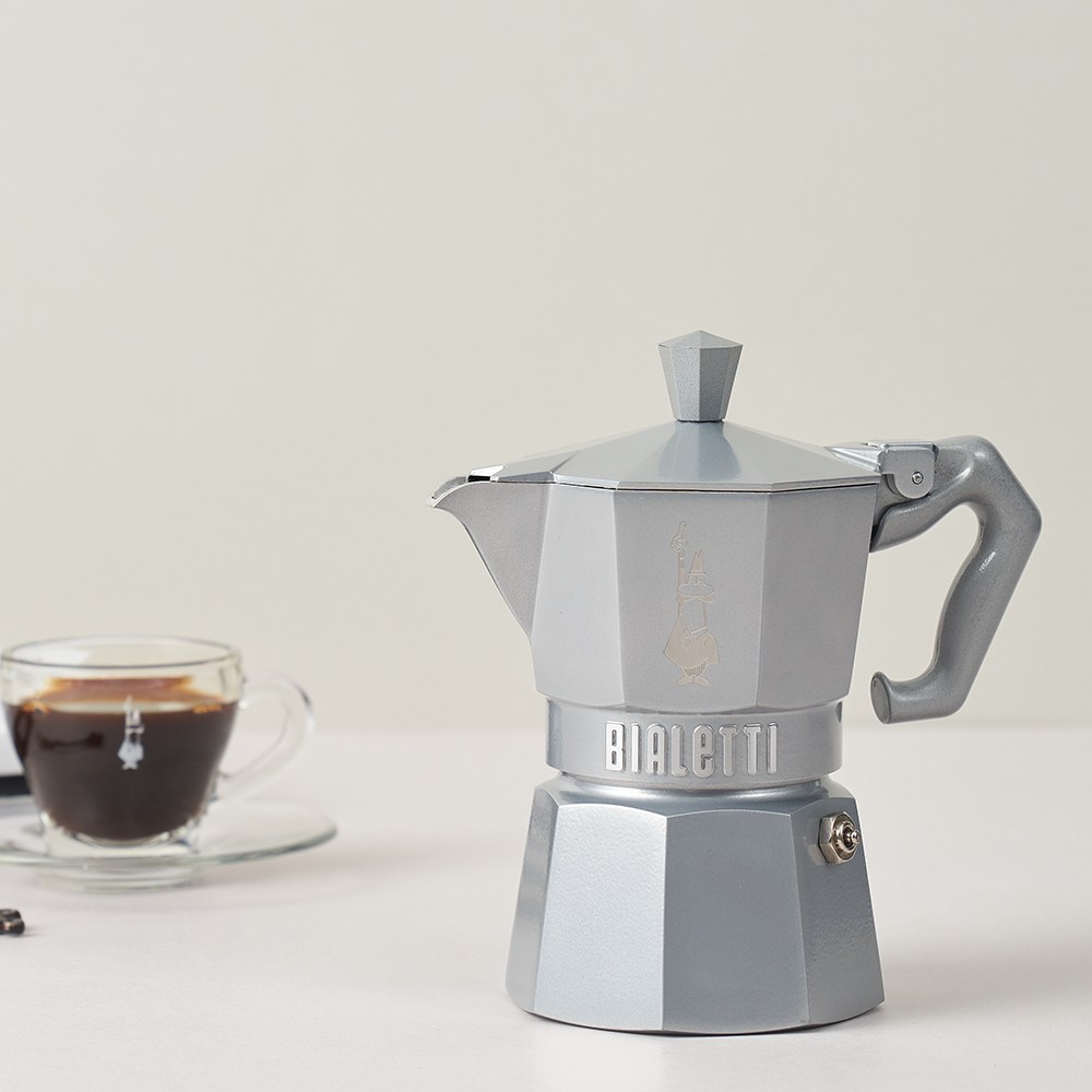 비알레띠 모카 익스클루시브 실버 3컵 67,000원